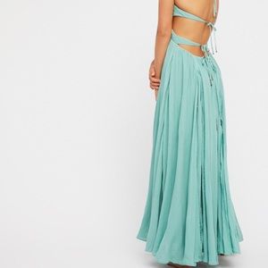 Lille free people maxi summer hippie boho dress